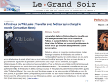 Tablet Screenshot of legrandsoir.info